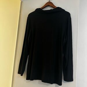 NWT MICHAEL TYLER Chic Black Turtleneck MADE IN CANADA 🇨🇦